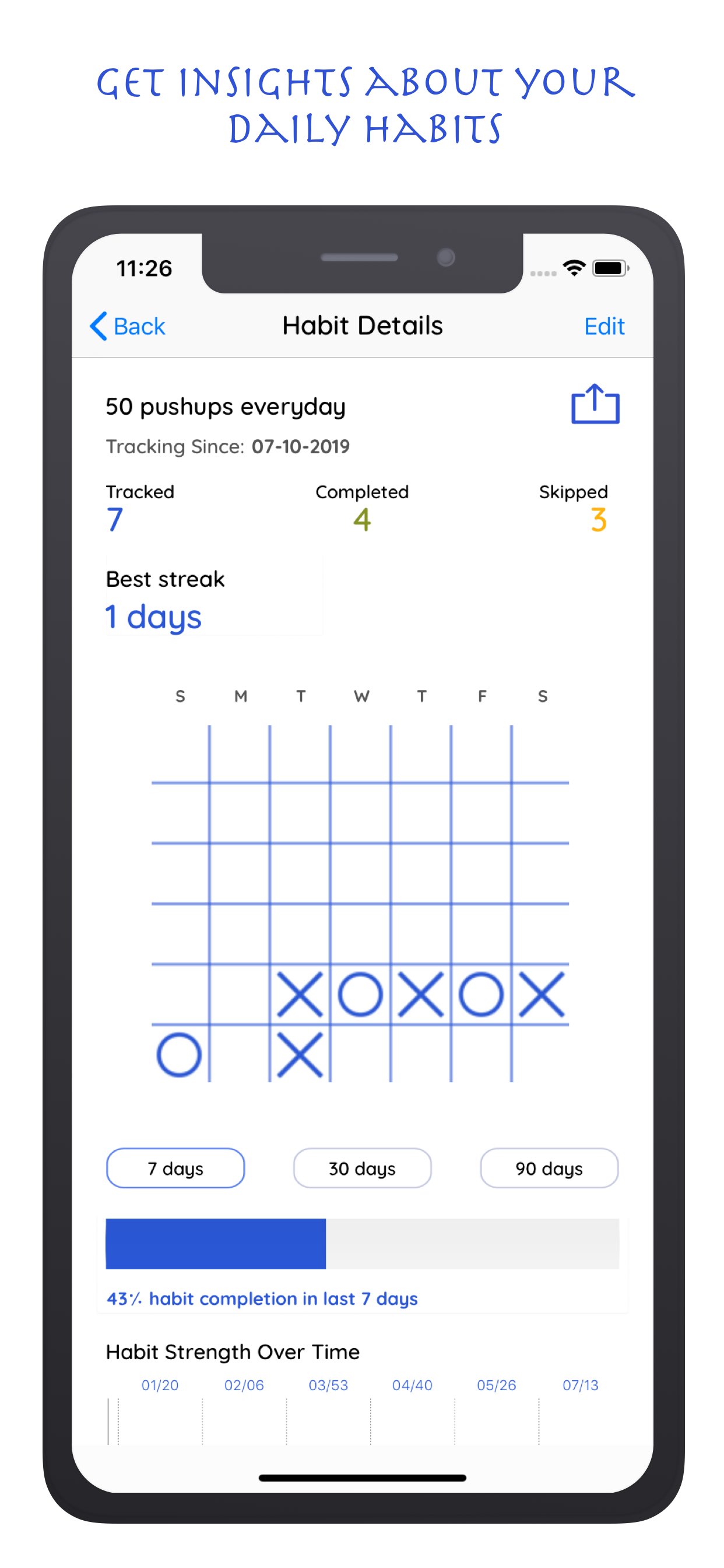 Habit Creation Interface